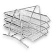 Picture of MESH SILVER DESK TRAY 3 TIER